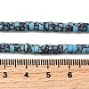 Dyed Synthetic Turquoise Beads Strands G-Z089-A04-S-6