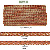 Filigree Corrugated Lace Ribbon OCOR-WH0080-10B-2