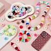 Fibre European Style Beads FIND-WH0441-24-4