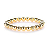 Synthetic Non-magnetic Hematite Beaded Stretch Bracelets for Men Women YP2747-6-1