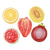 Opaque Resin Imitation Fruit Cabochons RE-CBA1212-02-1