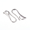 Brass Earring Hook KK-C1277-1