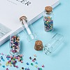 Glass Jar Bead Containers X-CON-Q005-5