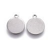 304 Stainless Steel Charms STAS-L221-42G-2