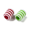 Opaque Acrylic European Beads SACR-P031-12A-2