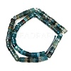 Dyed Natural Agate Beads Strands G-U030-B01-01-3