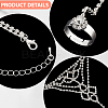 2Pcs Crystal Rhinestone Tennis Ring Bracelet BJEW-CN0001-18-6