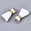 Handmade Polycotton(Polyester Cotton) Tassel Decorations FIND-R092-09-2