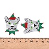 Christmas Theme Printing Acrylic Pendants BACR-N002-01L-3