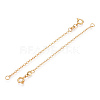 Brass Cable Chain Extender KK-ZX024-34G-C-1