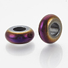 Electroplated Non-magnetic Synthetic Hematite Beads G-T094-10E-2