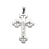 304 Stainless Steel Big Pendants STAS-R171-02P-1