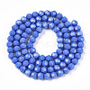 Opaque Glass Beads Stands EGLA-A035-P6mm-D07-3