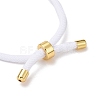 Adjustable Polyester Cord Bracelet Making MAK-C001-01E-3