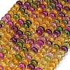 Dyed Imitation Gemstone Glass Beads Strands GL-Z001-03B-05-1