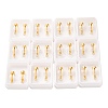 Star Glass Ear Fake Plugs EJEW-H105-23G-B-1