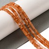 Natural Red Aventurine Beads Strands G-N342-80-2