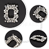 2Pcs Alloy Shoe Buckle Clips FIND-GF0002-79-4