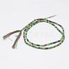 Natural Ruby in Zoisite Beads Strands G-E351-02-2