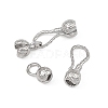 SHEGRACE Brass Bead Tips XGRQ58675-789P-2