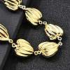 304 Stainless Steel Link Bracelets for Women BJEW-P354-04B-G-2