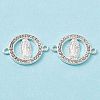Religion Alloy Connector Charms X1-FIND-A024-01S-3