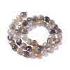 Natural Black Sunstone Beads Strands G-L492-06A-06A-3