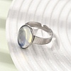Adjustable 304 Stainless Steel Finger Rings for Women GG-CBA7994-04P-5