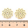 304 Stainless Steel Filigree Joiners Links X-STAS-T044-40G-2