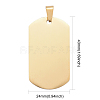 PVD Vacuum Plating 304 Stainless Steel Big Pendants STAS-I140-19E-G-3