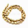 Electroplate Non-magnetic Synthetic Hematite Beads Strands G-L488-A-05-3