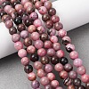 Natural Rhodonite Beads Strands LS-G-G828-02-6mm-1