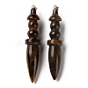 Natural Tiger Eye Big Pendants G-H338-03P-04-1