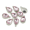 Alloy Glass Pendants PALLOY-T028-10x14mm-10-1