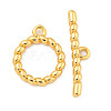 Brass Toggle Clasps KK-A223-25G-2