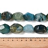 Natural Agate Dyed Beads Strands G-T138-204-4
