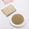 Plated Glass Cylinder Beads SEED-S047-E-005-2