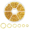 1 Box Iron Open Jump Rings Set IFIN-YW0001-44G-1