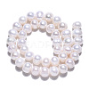 Natural Cultured Freshwater Pearl Beads Strands PEAR-S001-9-10mm-3-5