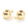 Brass Crimp Beads X-KK-F826-04G-3
