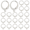 Beebeecraft 100Pcs 304 Stainless Steel Leverback Earring Findings STAS-BBC0004-12-1