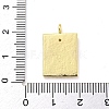 Brass Micro Pave Clear Cubic Zirconia Pendants FIND-Z044-06B-3