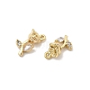 Brass Micro Pave Cubic Zirconia Pendants KK-A275-04A-G-2