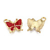 Light Gold Plated Alloy Charms ENAM-T009-03D-1
