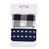 6 Yards 2 Styles Polyester Grosgrain Ribbon SRIB-A014-L01-4