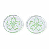 Transparent Resin Pendants RESI-N030-004C-2