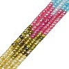 Cubic Zirconia Beads Strands ZIRC-P125-2x3mm-15-2