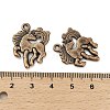 Tibetan Style Alloy Pendants FIND-M047-08RG-3