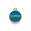 Alloy Enamel Pendants ENAM-S124-01B-05L-3