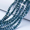 Electroplate Glass Beads Strands EGLA-A044-P1mm-A12-1